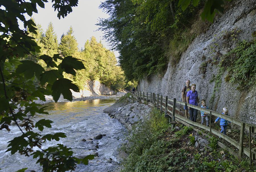 Emmenuferweg, 3. Etappe, Wolhusen - Schüpfheim Rauszeit neue Wanderungen Wanderland