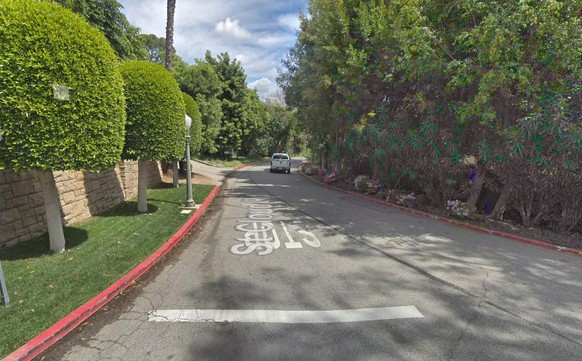 Der Anfang der St. Cloud Road in Bel-Air. Unter der Nummer 805 wohnen die Banks – aber nur in der Serie.