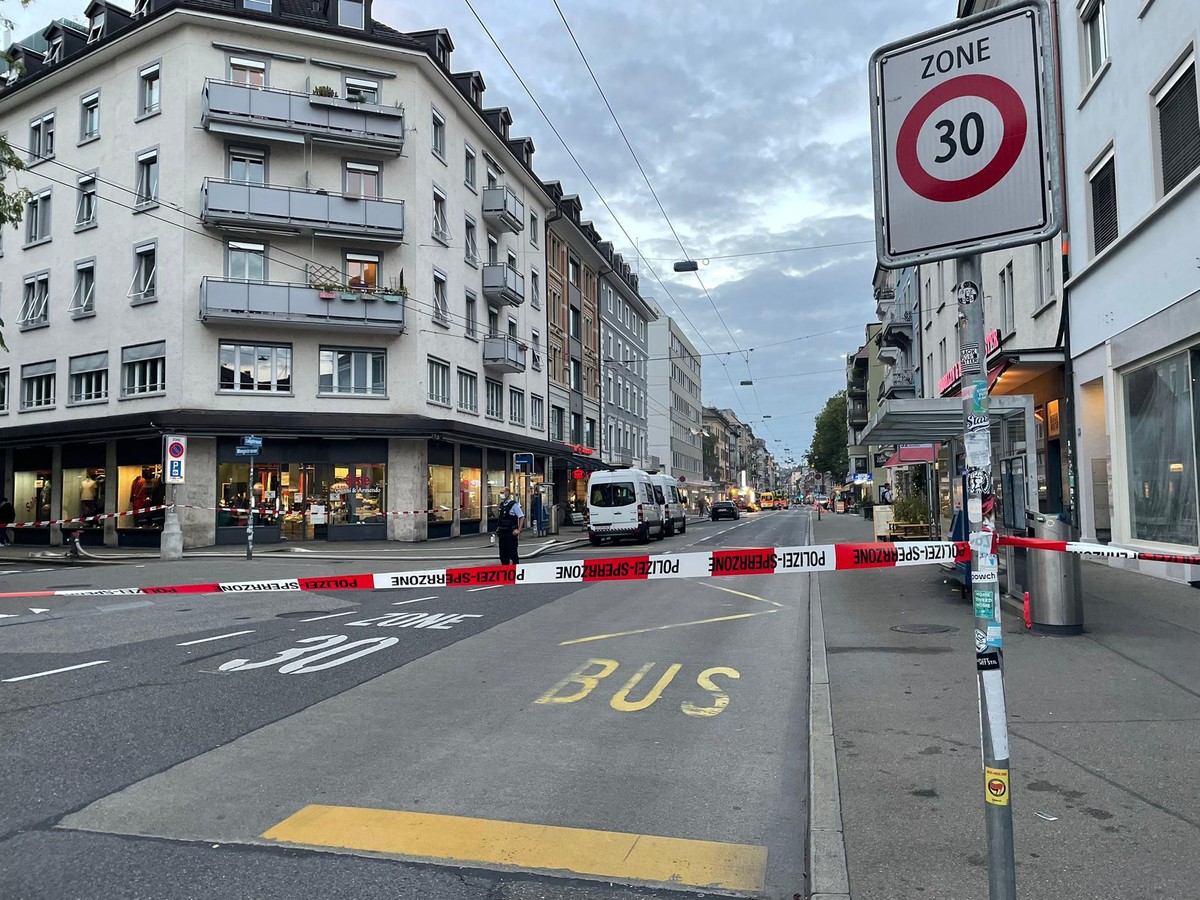 Das Gebiet ist weiträumig abgesperrt.
