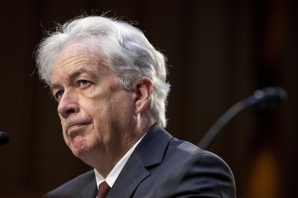 Central Intelligence Agency Director William J. Burns testifies during a Senate Intelligence Committee hearing to examine worldwide threats on Capitol Hill in Washington, Wednesday, March 8, 2023. (AP ...
