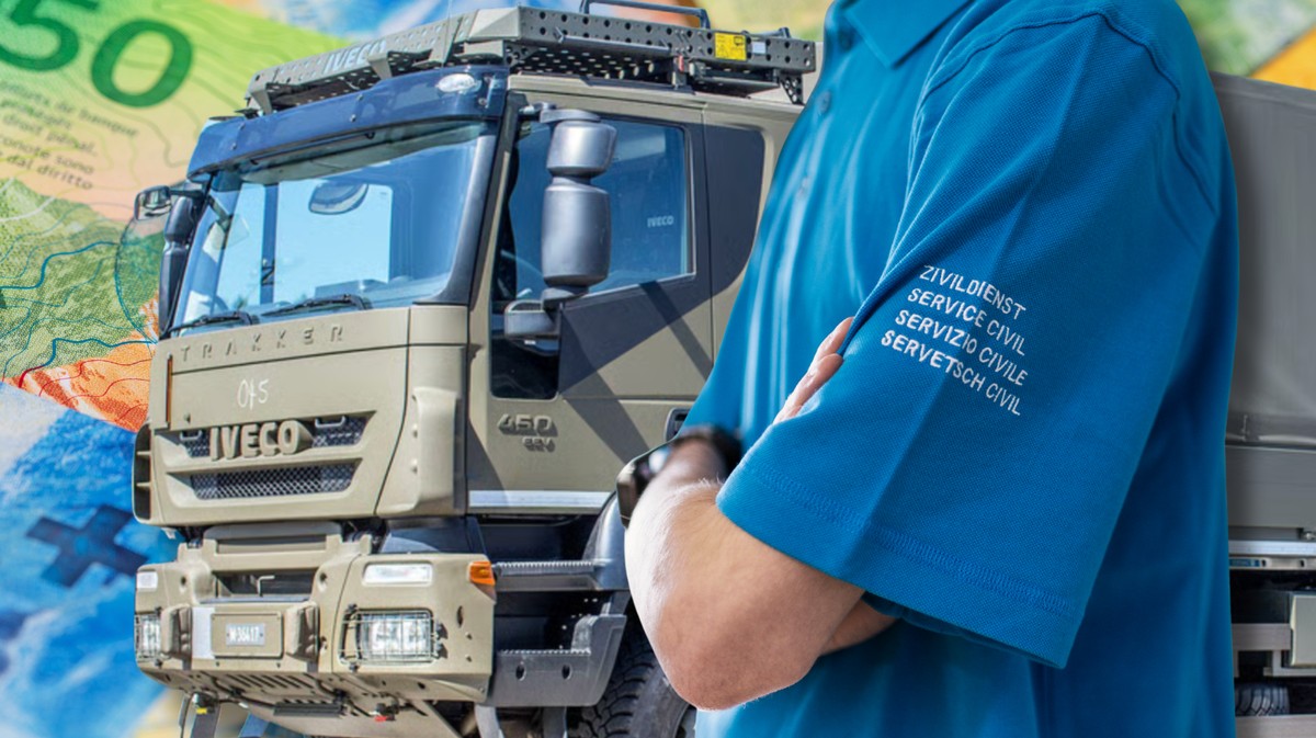 Permis de conduire poids lourd obtenu grâce à l'armée : ceux qui passent au service civil doivent payer