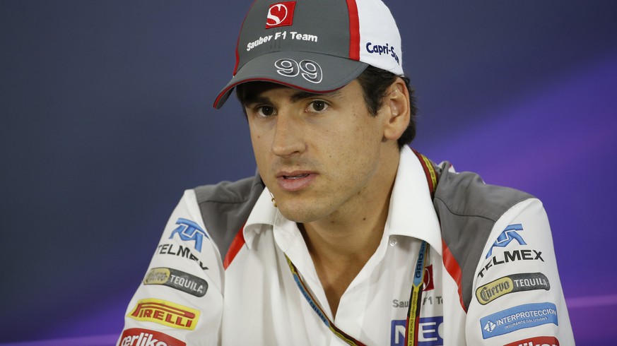 Sutil als Sauber-Pilot beim GP von Brasilien 2014.