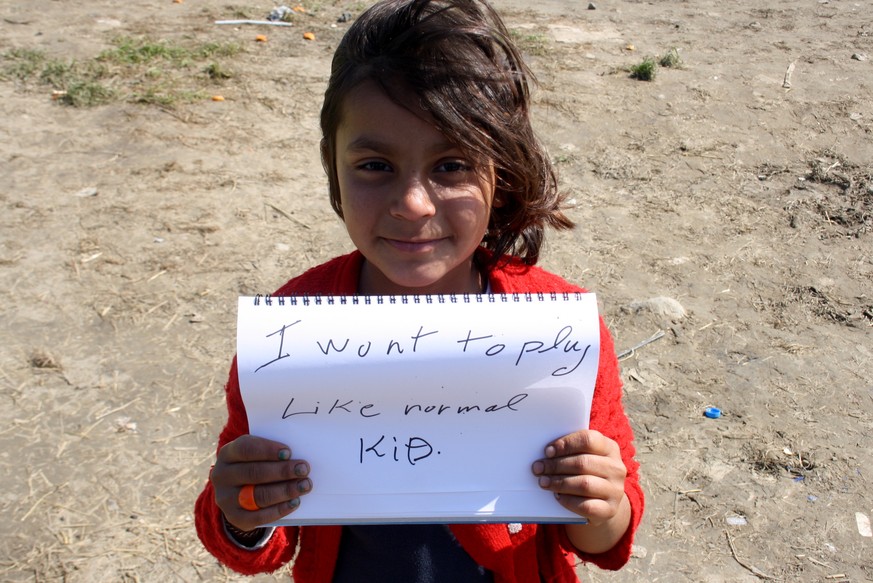 «Humans of Idomeni»: 18 Botschaften aus dem schlimmsten Flüchtlingslager Europas
