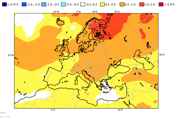 Wettervorhersagen verschiedener Modelle, Dezember/Januar/Februar 2022/23