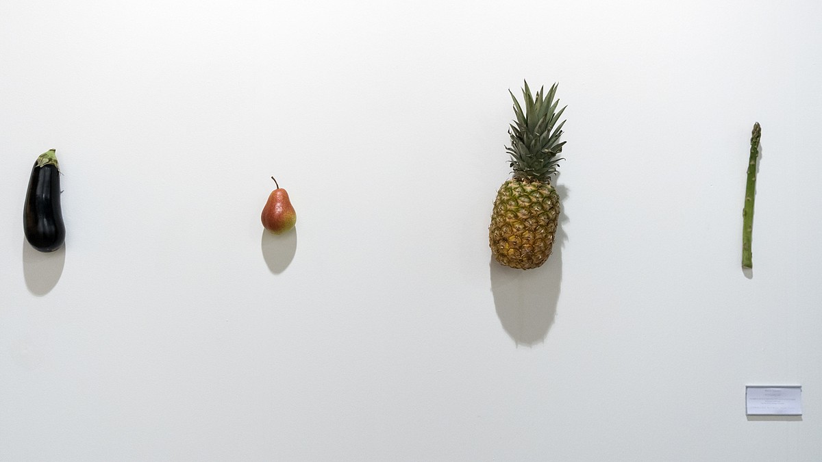 The artwork "Kitchenpiece" (2017) by German artist Karin Sander is on display at the international art show Art Basel, in Basel, Switzerland, on Wednesday, June 14, 2017. (KEYSTONE/Georgios  ...