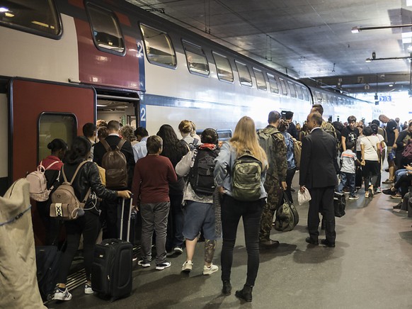 Die SBB haben 2019 täglich 1,3 Millionen Passagiere befördert, so viele wie noch nie. (Archivbild)