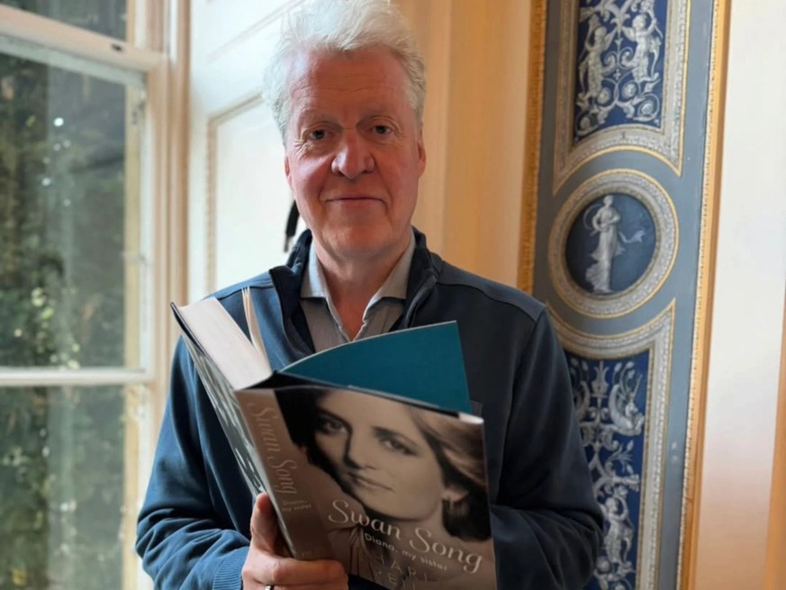 Princess Dianas Bruder veröffentlicht ein Buch über seine Schwester mit dem Namen "Swan Song".