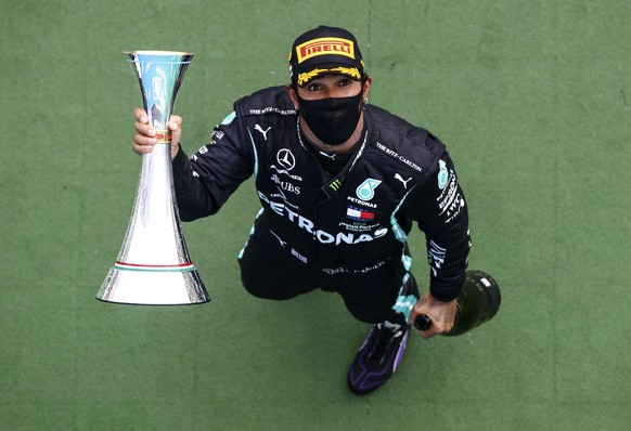 <strong>Lewis Hamilton:</strong> 7x Weltmeister (2008 im McLaren, 2014, 2015, 2017, 2018, 2019 und 2020 im Mercedes).
