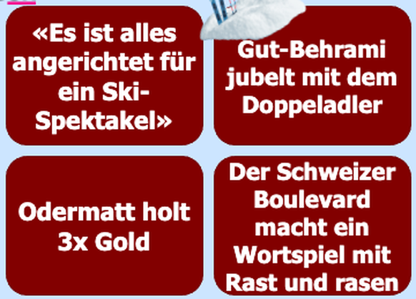 Ski-WM 2025: Das ultimative Bullshit-Bingo für die Weltmeisterschaft in Saalbach von watson.