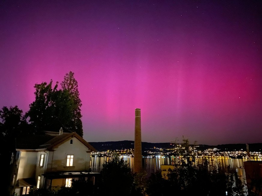 Polarlichter bei Wädenswil