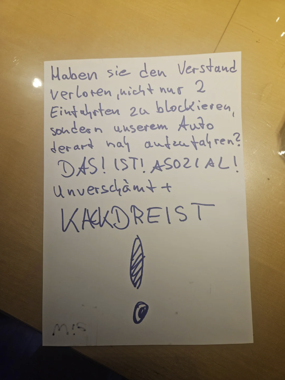 Zettel aus der Nachbarschaft
