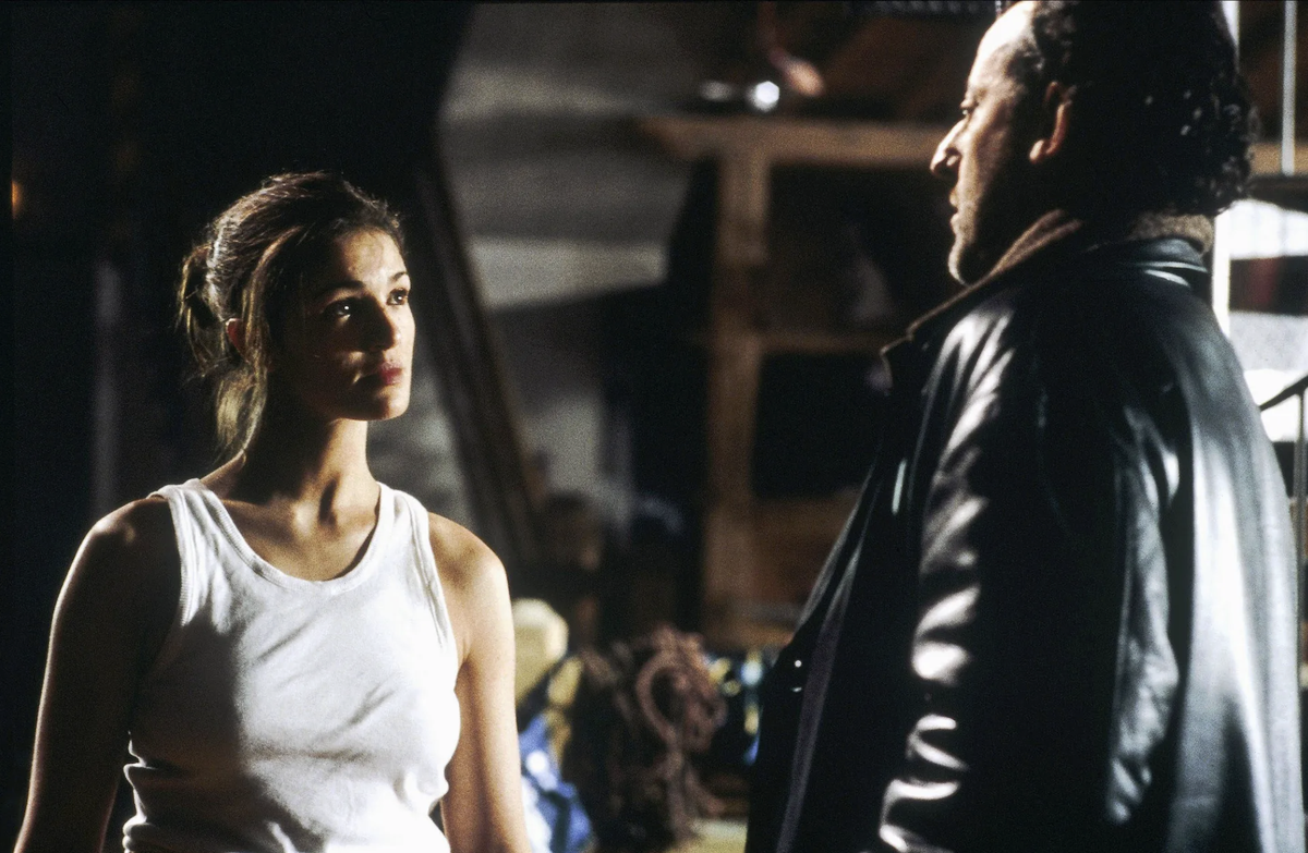 Nadia Farès mit Jean Reno in «Die purpurnen Flüsse».