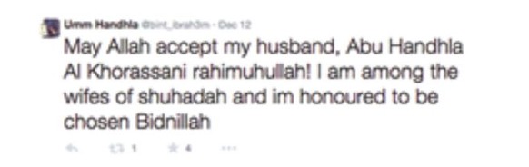 «Geehrt, eine Auserwählte zu sein»: Salma macht den Tod ihres Mannes öffentlich, der eine Woche zuvor bei einem Luftangriff ums Leben kam.<br data-editable="remove">