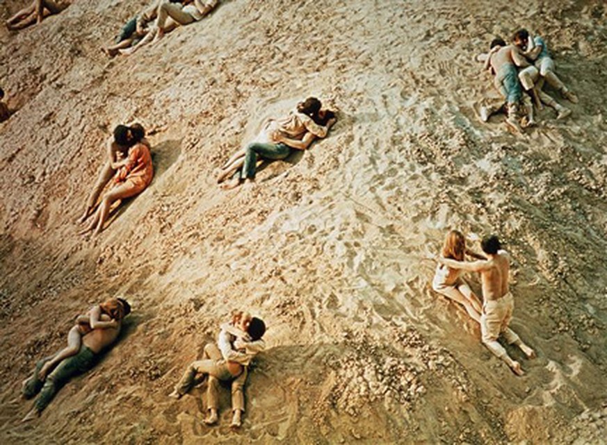 Gruppensex-Szene im 70er-Jahre-Filmklassiker «Zabriskie Point».