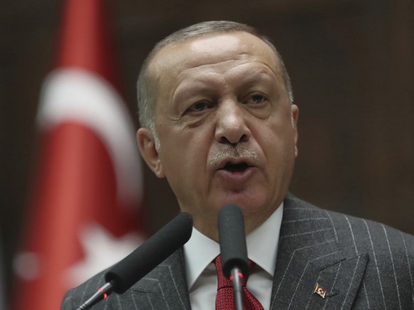 Schnell beleidigt und seit der Wirtschaftskrise immer dünnhäutiger: der türkische Präsident Recep Tayyip Erdogan (in einer Aufnahme vom 7. Mai in Ankara).