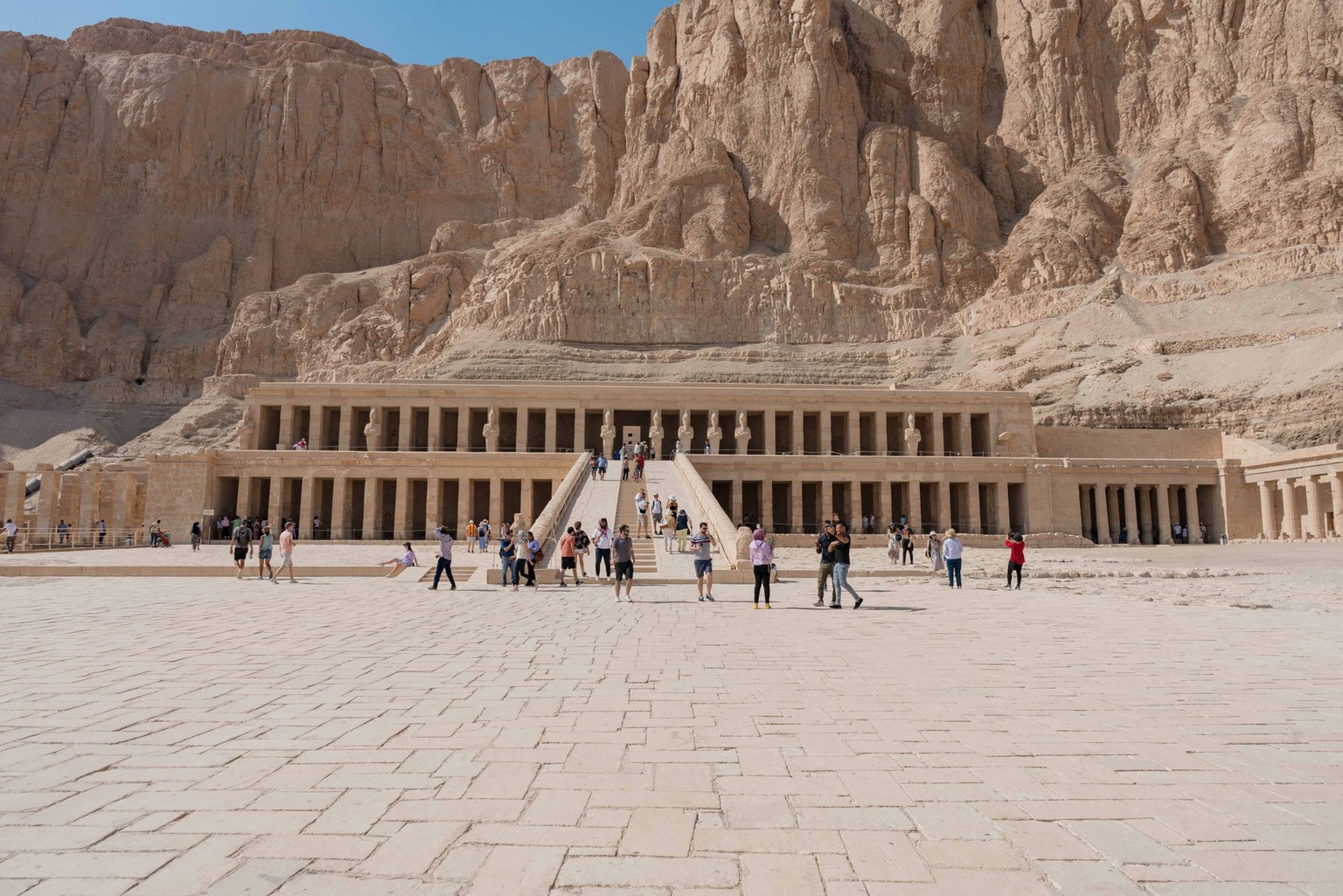 Tempel der Hatschepsut.