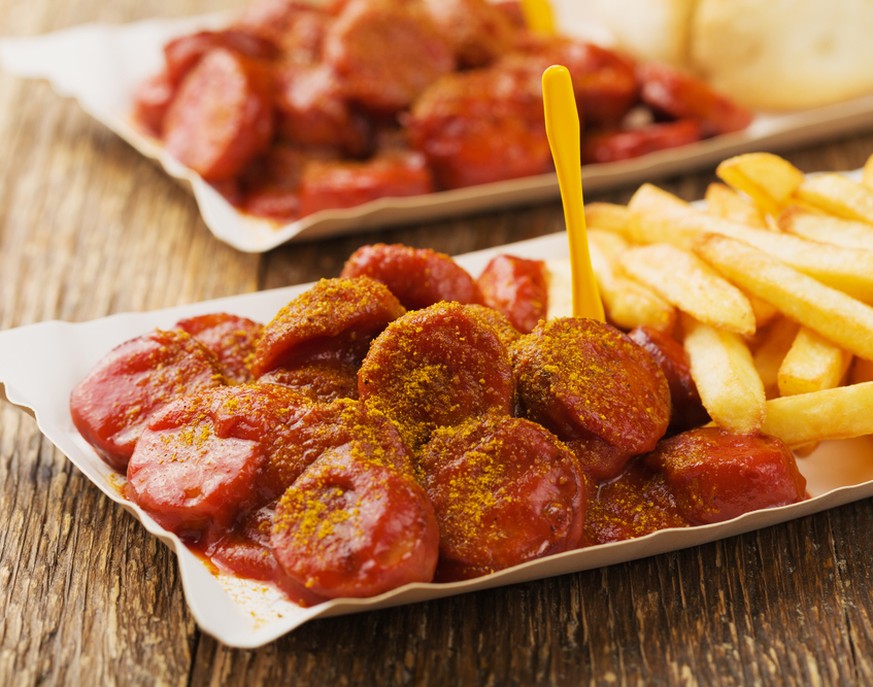 Currywurst – Deutschland. street food