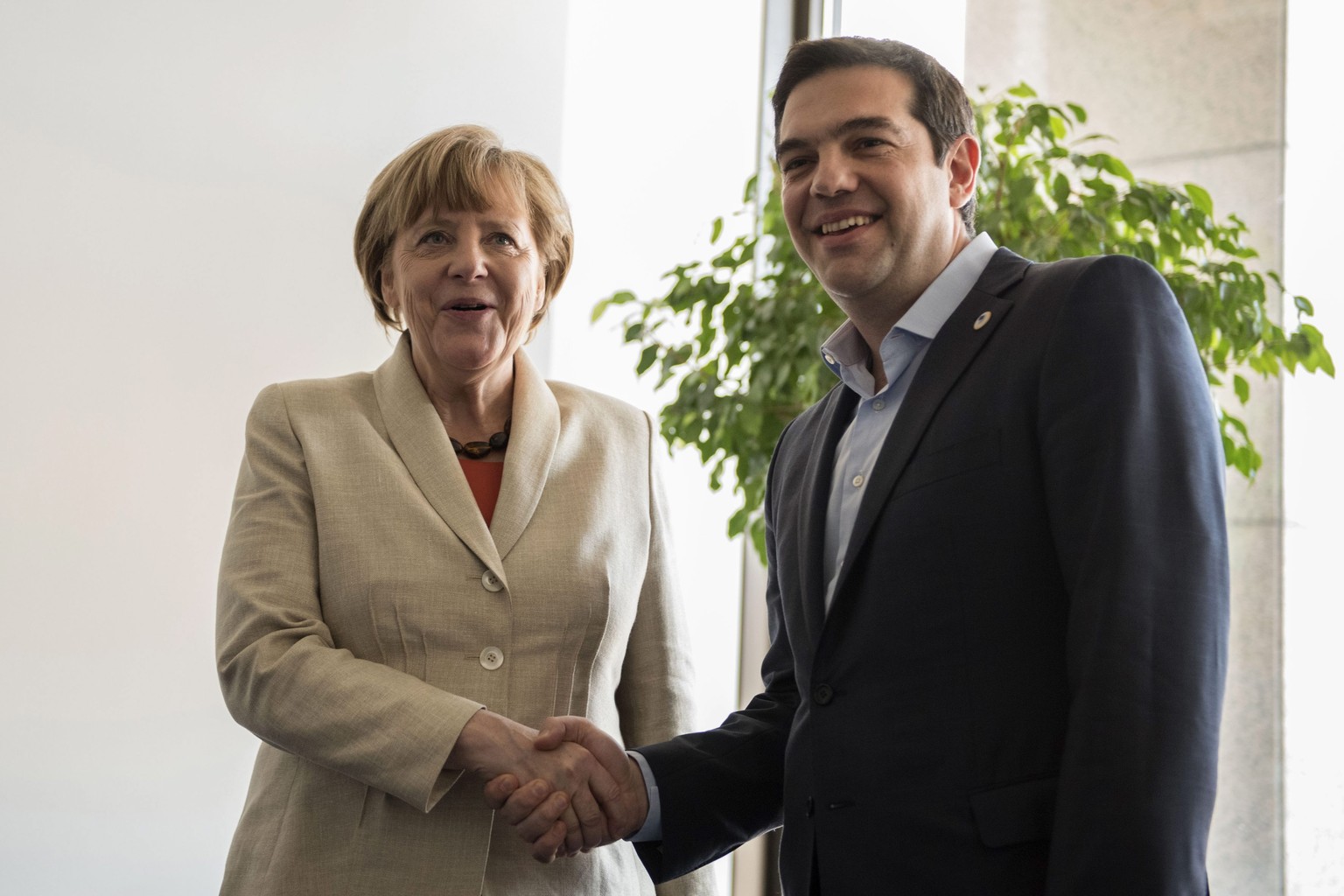 Merkel und Tsipras haben gestern Abend miteinander telefoniert.&nbsp;