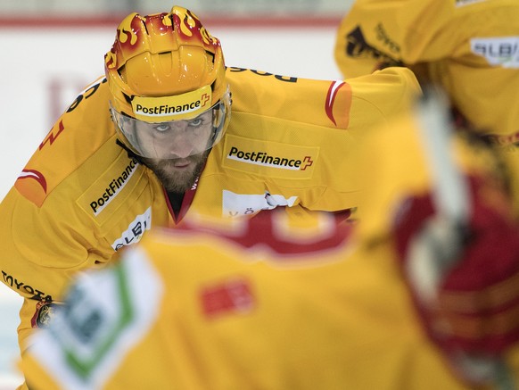 SCL Tigers Chris DiDomenico im Eishockey National League A Spiel zwischen dem SC Bern und den SCL-Tigers, am Freitag, 14. Oktober 2016, in der PostFinance Arena in Bern. (PPR/ Peter Schneider)