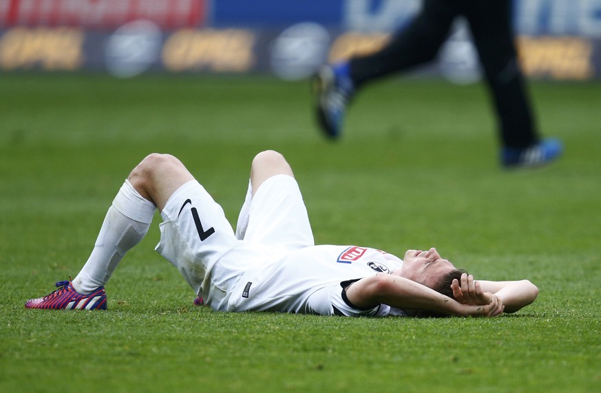 Gegen Paderborn eine 1:0-Führung vergeigt: Enttäuschung beim SC Freiburg.