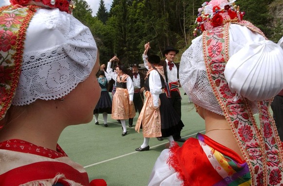 Tracht aus Bagnes VS.