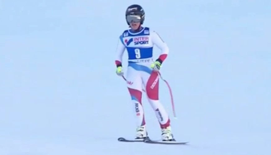 Lara Gut muss in Val d'Isère den nächsten Rückschlag verkraften.