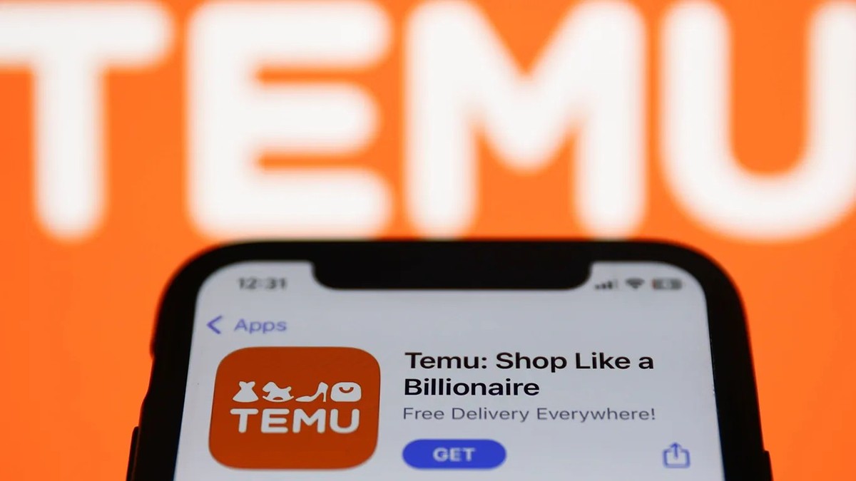 Temu: App Screen