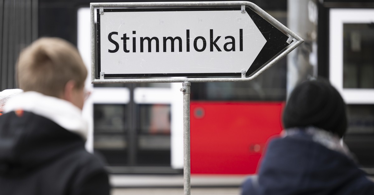 Hochrechnung geht von bürgerlichem Wahlsieg im Kanton Bern aus