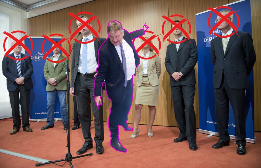 Aus 7 wird 1: So brach die AfD im EU-Parlament auseinander