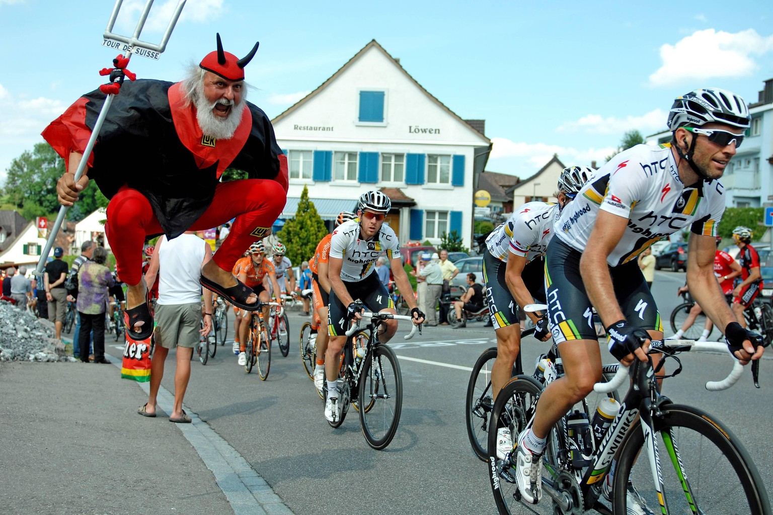 Bildnummer: 08016287 Datum: 15.06.2011 Copyright: imago/Mario Stiehl
Radsport Teufel Didi SENFT ( GER / Storkow ) ist auch w