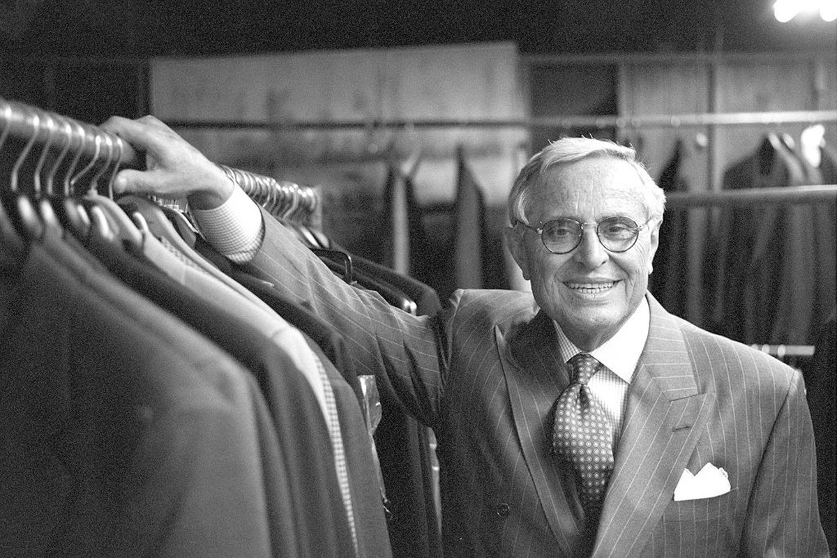UNITED STATES - OCTOBER 25: Mr. Martin Greenfield, tailor for President Bill Clinton and Former General Colin Powel. (Photo by Thomas Monaster/NY Daily News Archive via Getty Images)