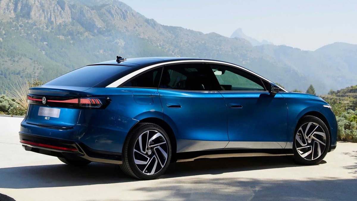 VW ID.7: Er ist die abgasfreie Limousine der Deutschen. Mit dem ID.7 Tourer gibt es auch eine Kombi-Variante.