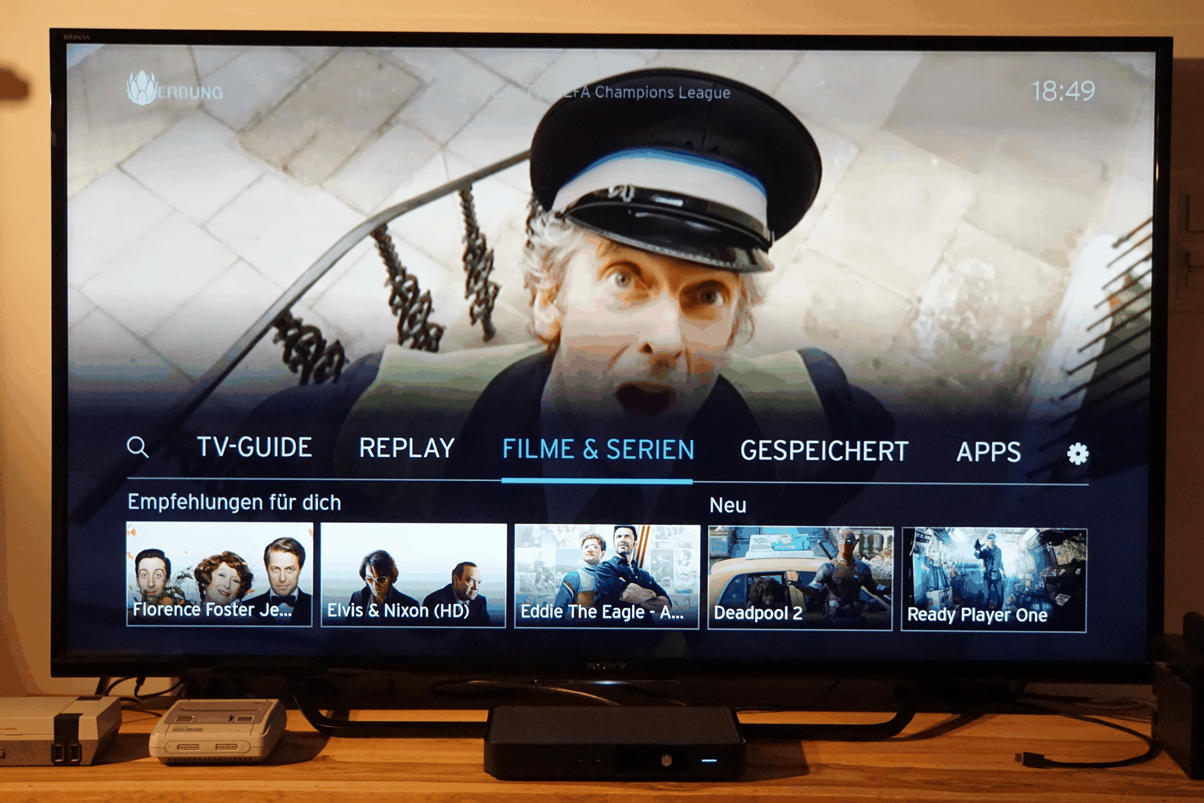 In diesem Bereich sind auch TV-Filme und Serien zu finden, die aktuell gratis geschaut werden können.