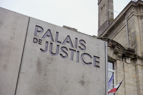 epa11919474 General view of the Morbihan departmental criminal court in Vannes, France, 23 February 2025. The Morbihan departmental criminal court hosts on Monday, 24 February, the beginning of the tr ...