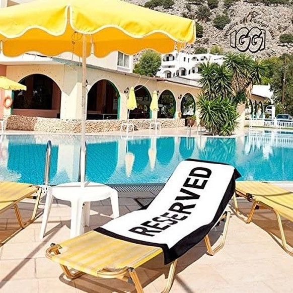 Badetuch reserviert