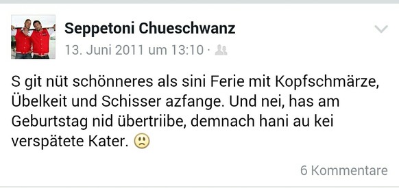 Jetzt wirds peinlich! Die watson-Redaktoren rechtfertigen ihren ERSTEN Facebook-PostÂ 
Naja, der Status sagt alles. :(