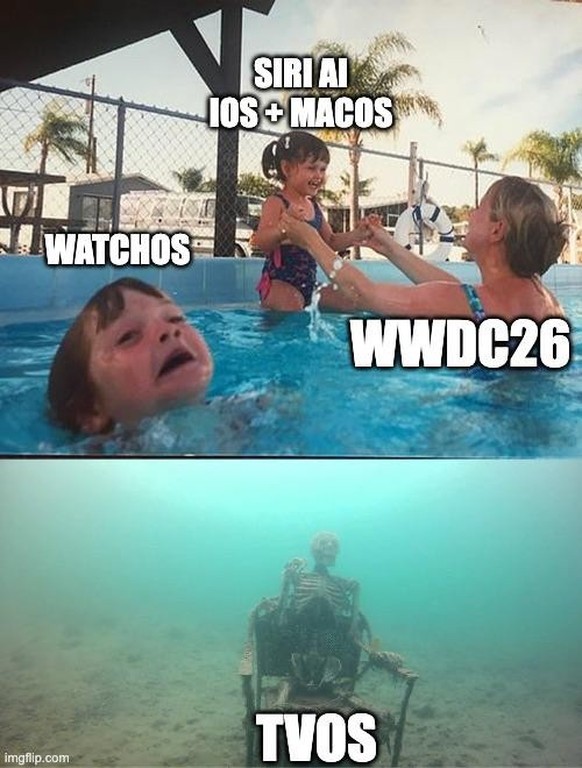 Meme zur Apple WWDC 2026