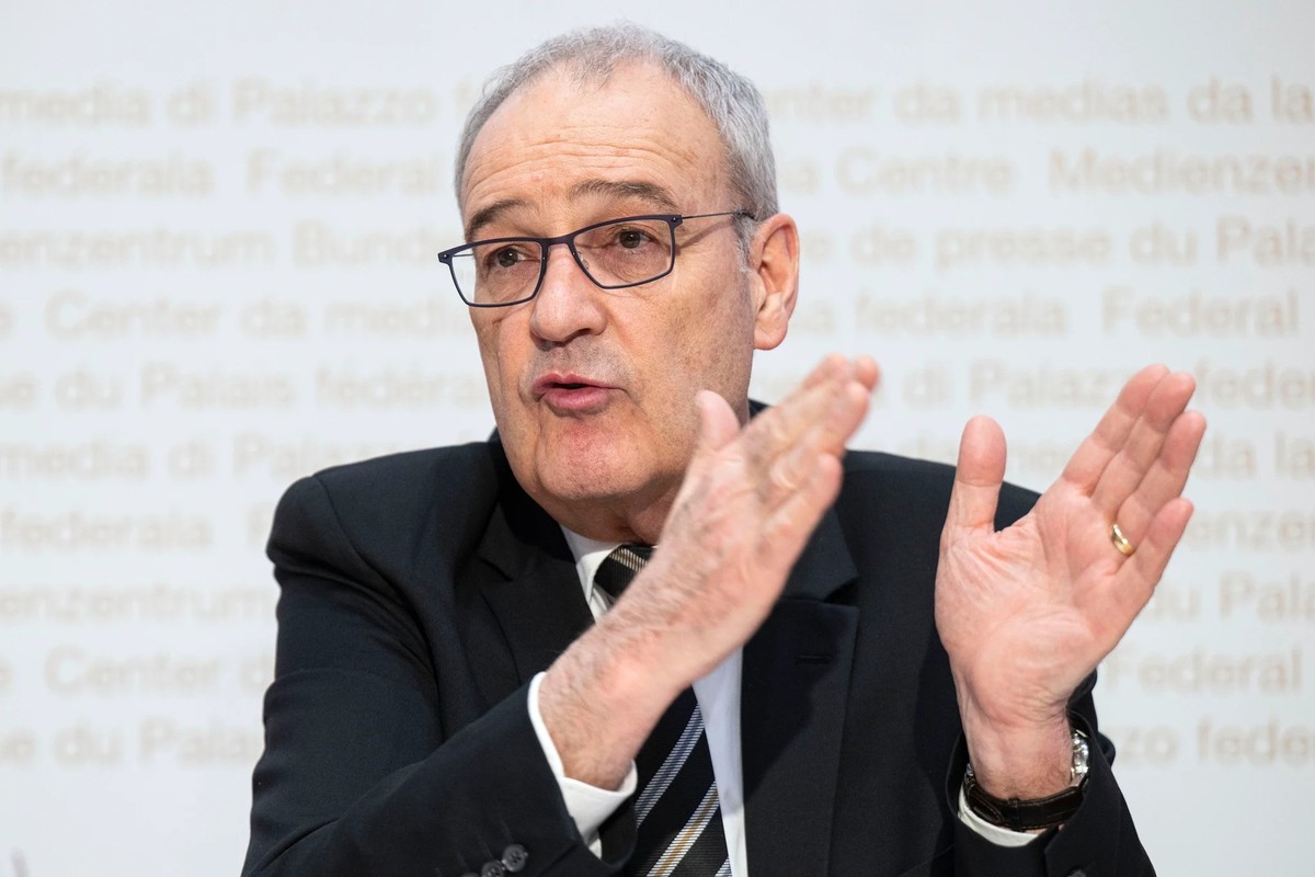 Le président de la Confédération Guy Parmelin.