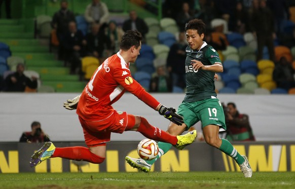 Benaglio zeigte gegen Sporting Lissabon eine herausragende Partie.