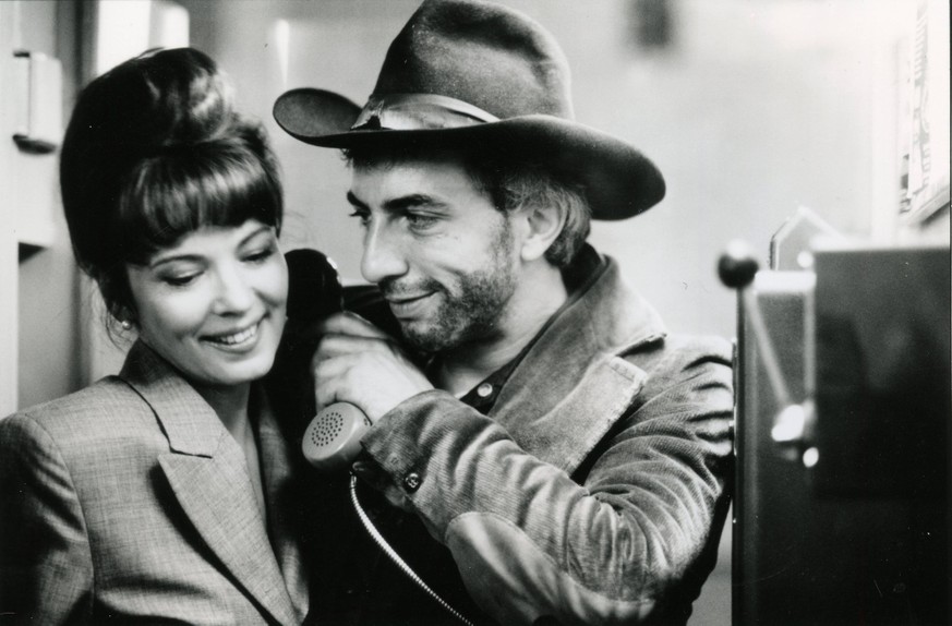 Actors Ralf Richter and Iris Berben in the movie Cosimas Lexikon, Germany 1992 PUBLICATIONxNOTxINxITA