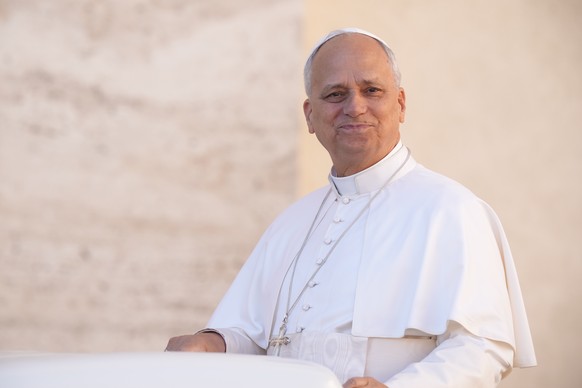 Pope Leo XIV arrives in St. Peter&#039;s Square for his weekly general audience, at the Vatican, Wednesday, Oct. 8, 2025. (AP Photo/Andrew Medichini)
Vatican Pope