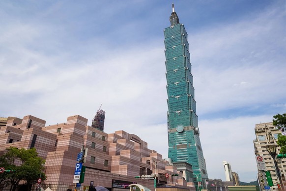 Der Taipei 101: Diesen Wolkenkratzer will Alex Honnold seilfrei bezwingen.