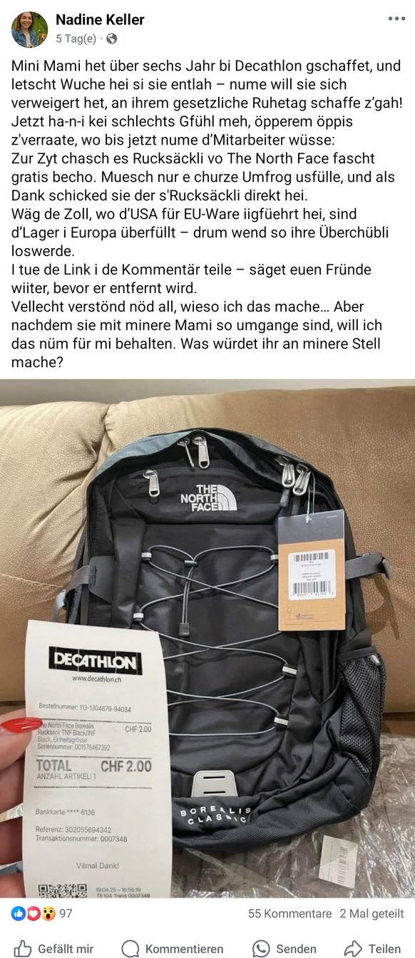 Angebliches Beweisfoto: Betrüger locken ihre Opfer mit solchen Postings in die Falle.