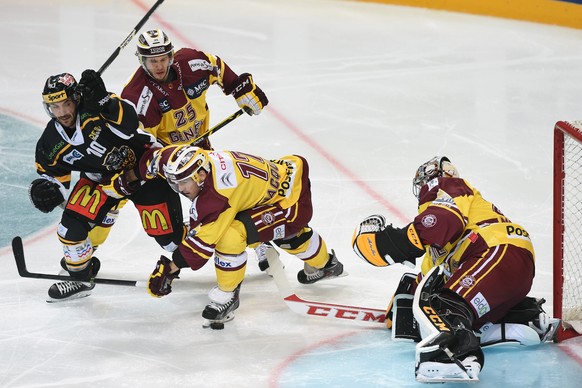 Vier Tore im ersten Drittel, keines im zweiten. Lugano und Servette schenkten sich nichts.