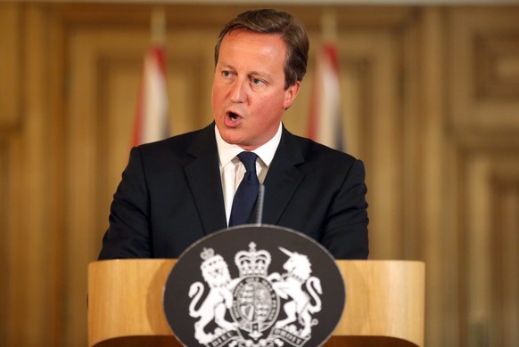 David Cameron, hier an einer Konferenz vom 29. August, verurteilt die Tat des IS.