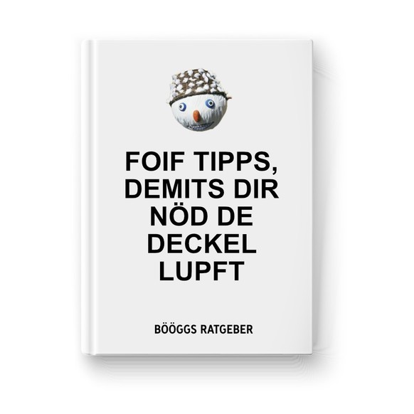 Sechsilüüte-Merch: Bööggs Ratgeber