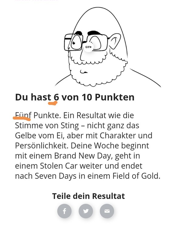 QDH: Huber hat Grindweh. Mal sehen, ob es nach dem Quiz noch schlimmer wird
Ihr zÃ¤hlt wie Jorge Gonzalez bei Let&#039;s Danceð