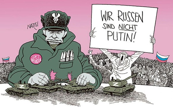 31 Karikaturen und Tweets zum Ukraine-Krieg, die Putin-Versteher nicht kapieren\n