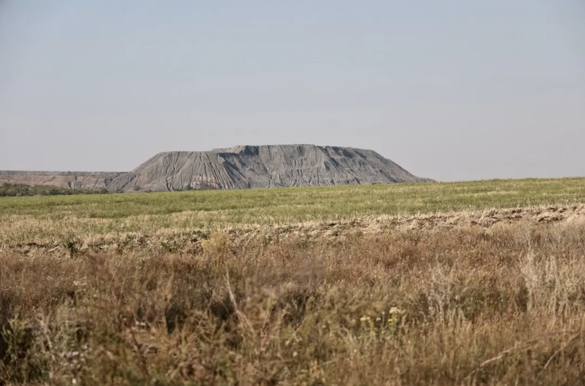 Reportage à Novohrodivka.