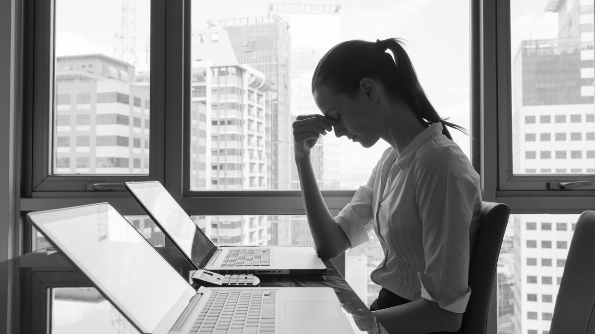büro stress